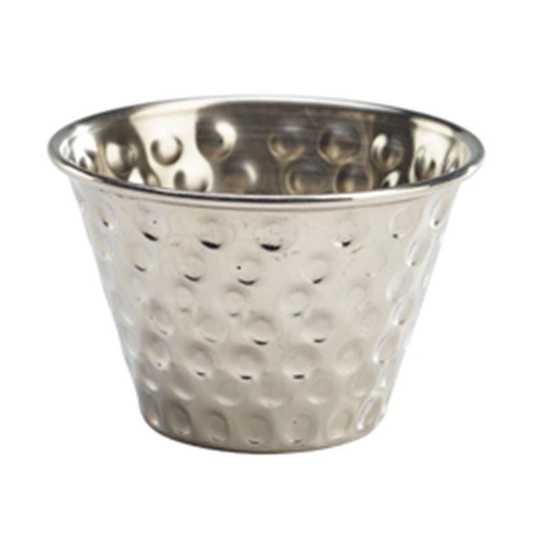 GenWare Stainless Steel Hammered Ramekin 114ml/4oz