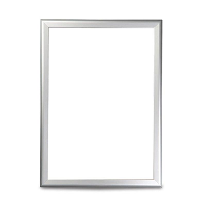 Genware Silver A4 Snap Frame