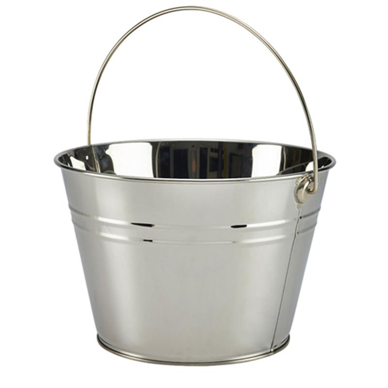 Stainless Steel Serving Bucket 25cm Dia