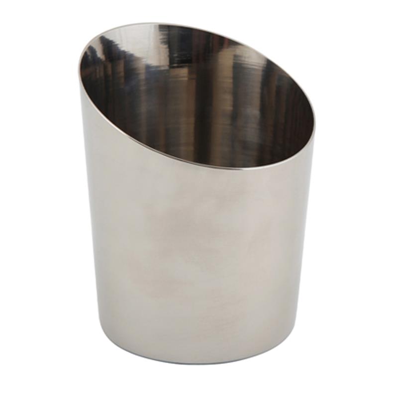 Stainless Steel Angled Cone 9.5 x 11.6cm (Dia x H)