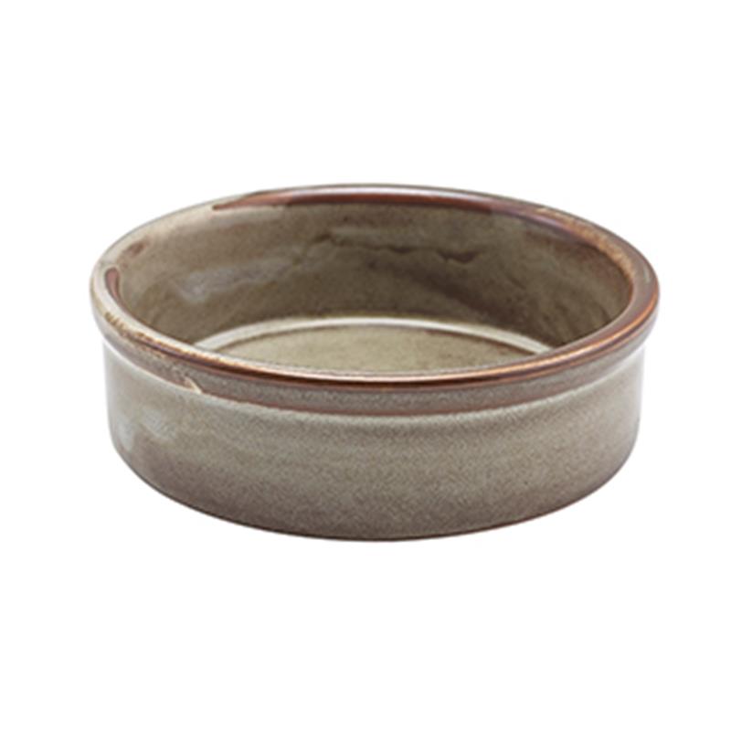 Terra Porcelain Grey Tapas Dish 10cm