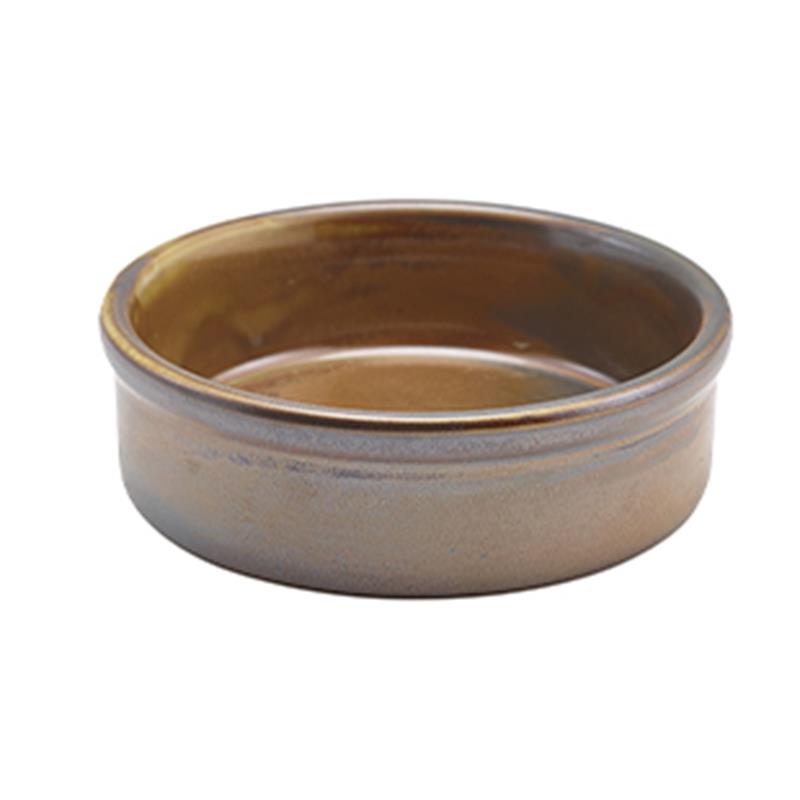 Terra Porcelain Rustic Copper Tapas Dish 10cm