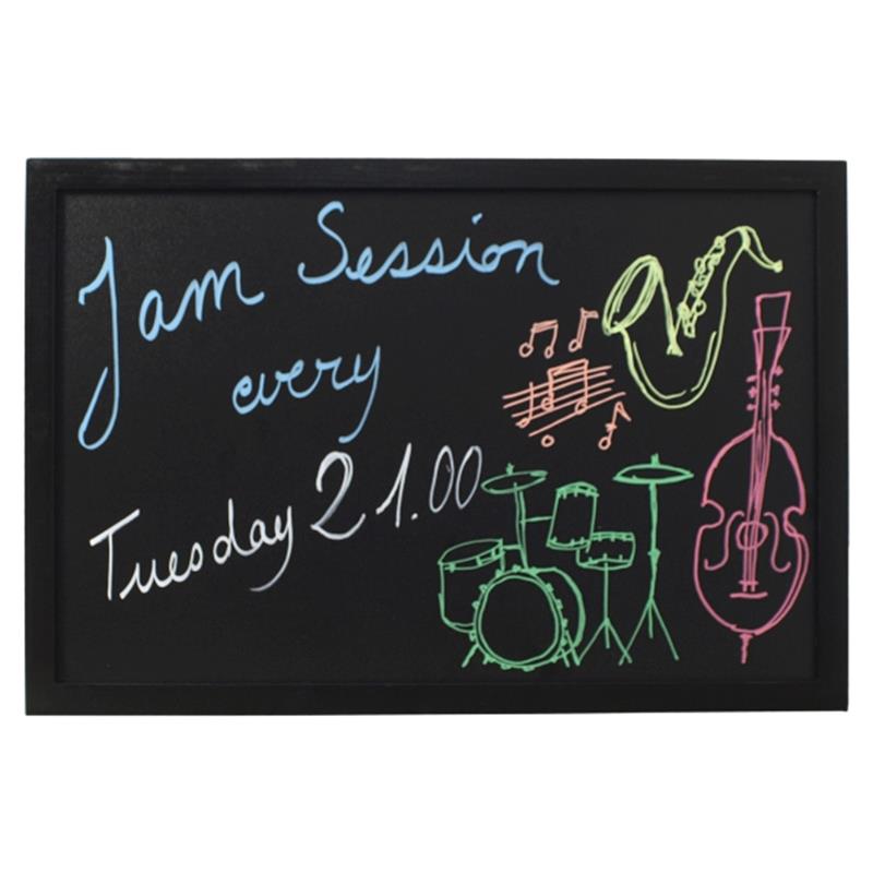 Wall Chalk Board 30 x 40cm,Black