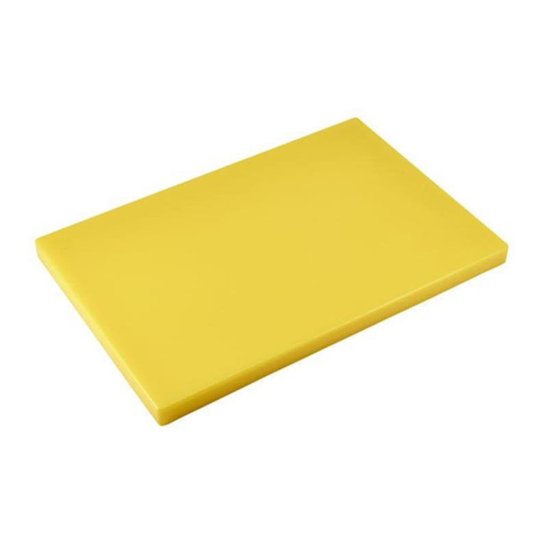 GenWare Yellow Low Density Chopping Board 18 x 12 x 1"