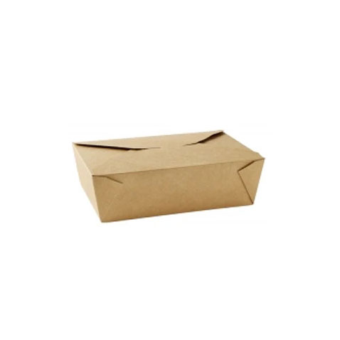 Brown Kraft Hot Food Box x 200 (No3)