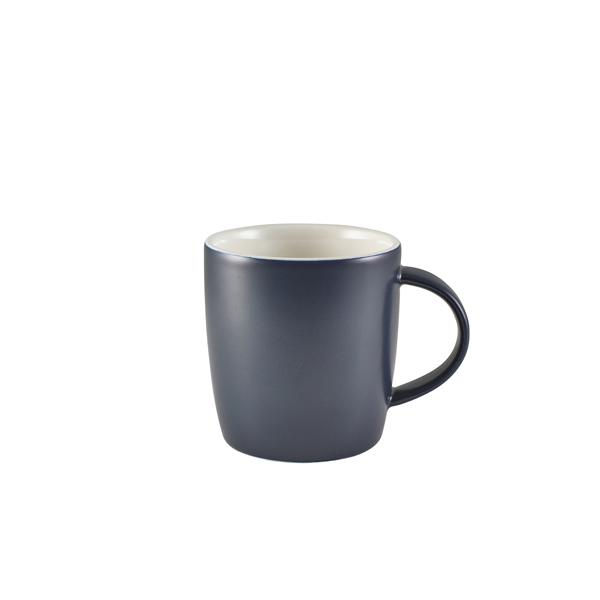 GenWare Porcelain Matt Blue Cosy Mug 35cl/ 12.3oz