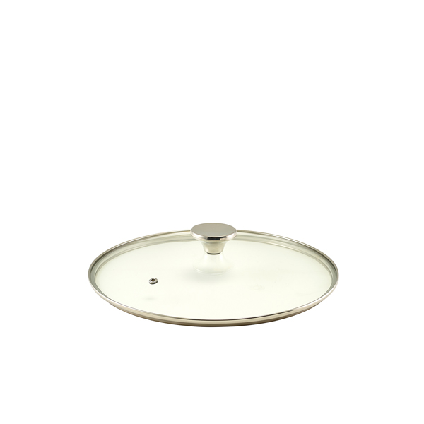 GenWare Glass Lid For Cast Aluminium Casserole Dish 28cm