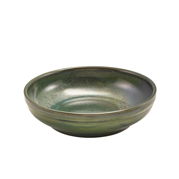 Terra Porcelain Aqua Green Coupe Bowl 20cm