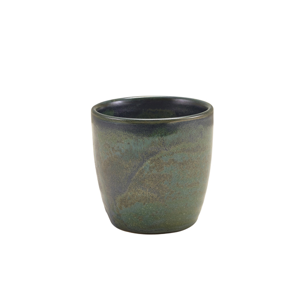 Terra Porcelain Aqua Green Chip Cup 30cl/10.5oz