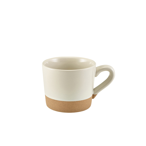 GenWare Kava White Stoneware Coffee Cup 28.5cl/ 10oz