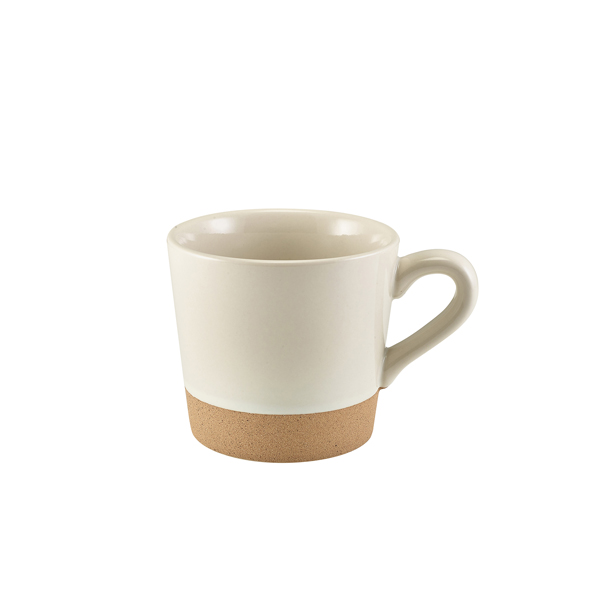 GenWare Kava White Stoneware Coffee Cup 34cl/ 12oz