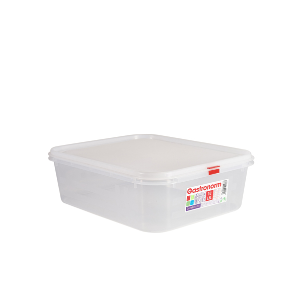 GenWare Clear Polypropylene Container GN1/2 100mm