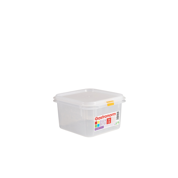 GenWare Clear Polypropylene Container GN1/6 100mm