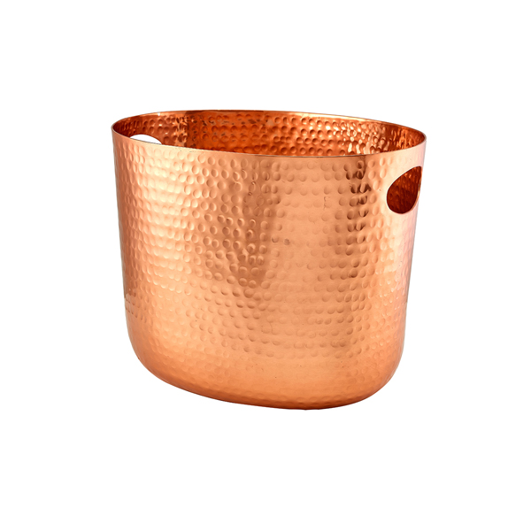 GenWare Copper Aluminium Hammered Wine Bucket 30.5cm