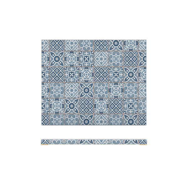 Blue Marrakesh Melamine GN 1/2 Slab 32.5 x 26.5cm