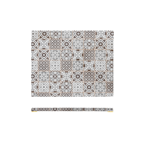 Grey Marrakesh Melamine GN 1/2 Slab 32.5 x 26.5cm