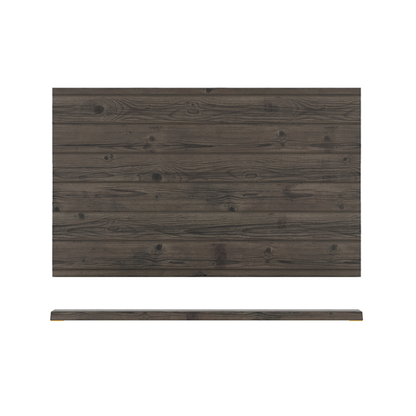 Oak/White New Haven Melamine GN 1/1 Slab 53 x 32.5cm