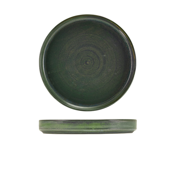 Terra Porcelain Aqua Green Presentation Plate 20.5cm