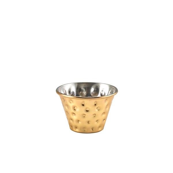 GenWare Gold Plated Hammered Ramekin 114ml/ 4oz