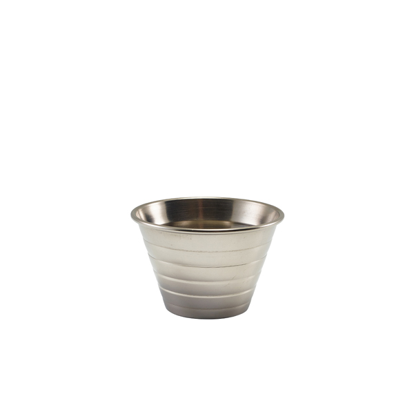 GenWare Stainless Steel Ribbed Ramekin 114ml/ 4oz