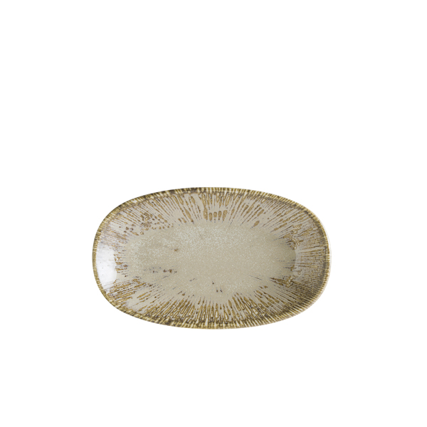 Sand Snell Gourmet Oval Plate 19 x 11cm