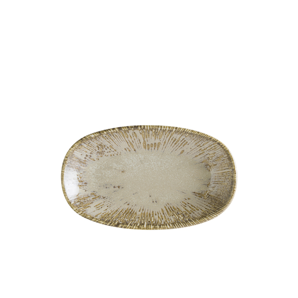 Sand Snell Gourmet Oval Plate 24 x 14cm