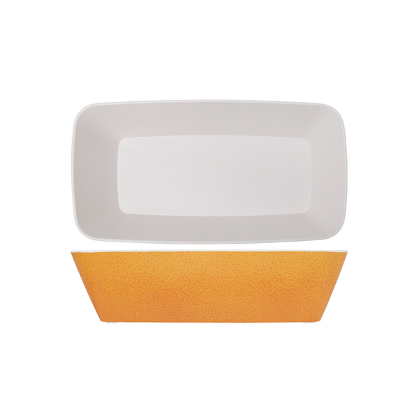 Orange Seville Melamine GN 1/3 Deep Dish 32.5 x 17.6 x 8cm