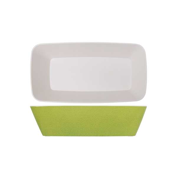 Lime Green Seville Melamine GN 1/3 Deep Dish 32.5 x 17.6 x 8cm