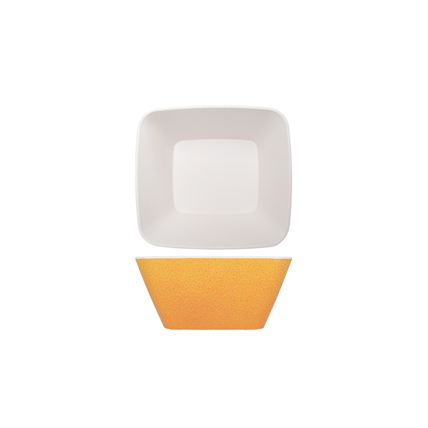 Orange Seville Melamine GN 1/6 Deep Dish 17.6 x 16.2 x 8cm