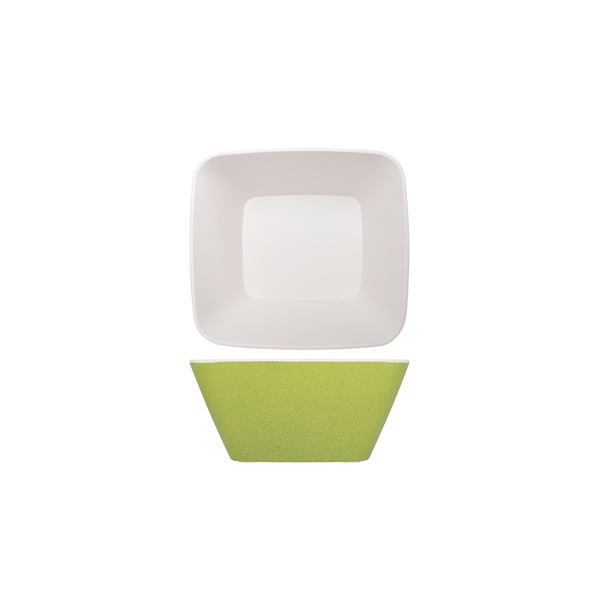 Lime Green Seville Melamine GN 1/6 Deep Dish 17.6 x 16.2 x 8cm