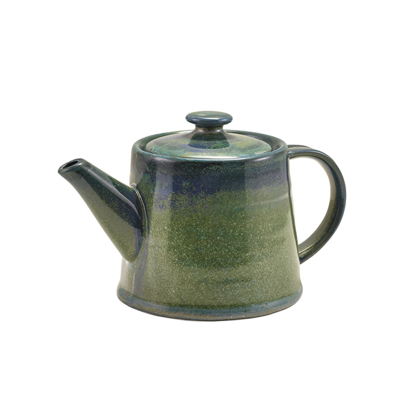 Terra Porcelain Aqua Green Teapot 50cl/17.6oz