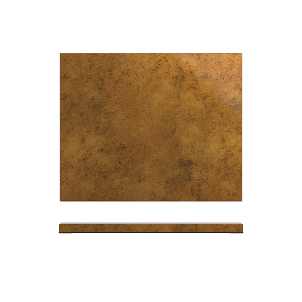 Copper Utah Melamine GN 1/2 Slab 32.5 x 26.5cm