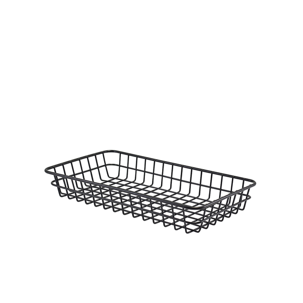 GenWare Black Wire Display Basket GN 1/3 5cm (H)